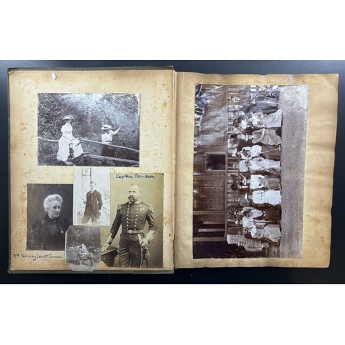 13 - LADIES' CROQUET: a late 19thc scrap album detailing the career of Mrs Verney Lovatt Cameron as an ac... 