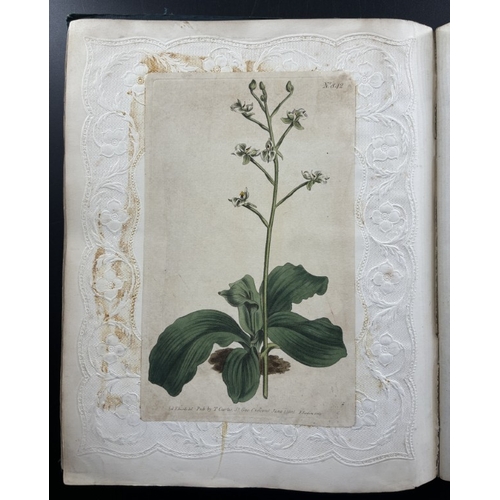 18 - SCRAP ALBUMS: a group of three 19th century albums, each filled with diverse array of printed scraps... 