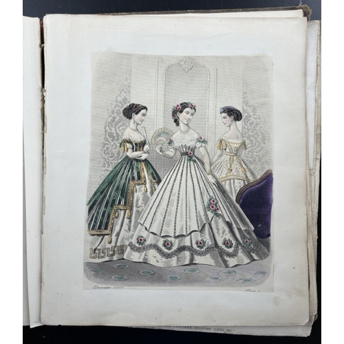 18 - SCRAP ALBUMS: a group of three 19th century albums, each filled with diverse array of printed scraps... 