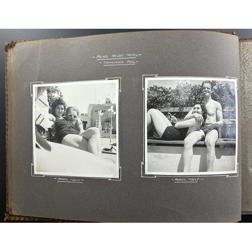 5 - PALESTINE MANDATE: a very good group of three albums compiled by a British serviceman, 1930s period,... 