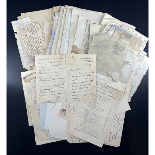 55 - SPIRITUALISM/OCCULT: Ernest Westlake (1856-1922): a bundle of correspondence to Westlake, and relate... 