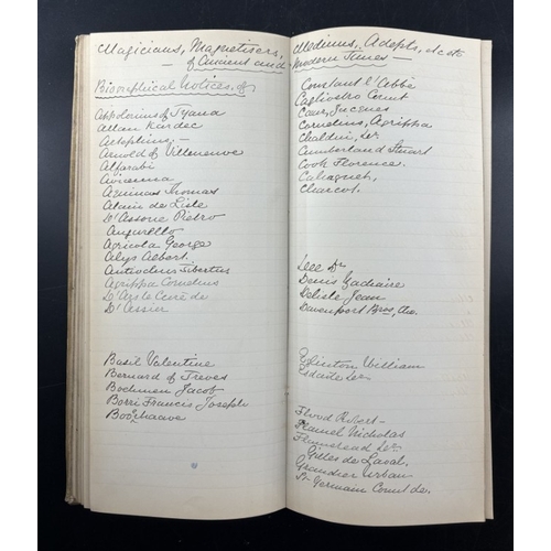 55 - SPIRITUALISM/OCCULT: Ernest Westlake (1856-1922): a bundle of correspondence to Westlake, and relate... 