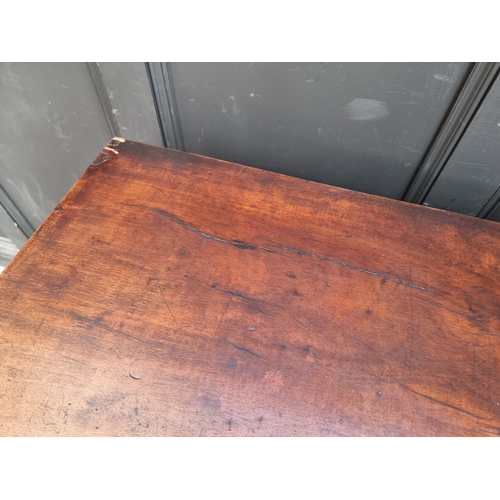 1009 - A Regency mahogany chest of drawers, 85.5cm wide.