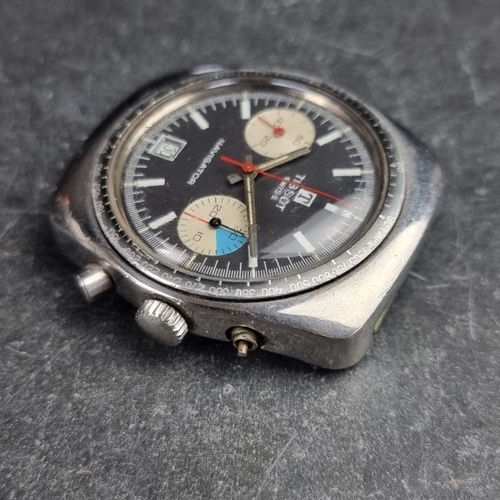 20 - A 1970s Tissot 'Navigator' chronograph stainless steel manual wind wristwatch, 39mm, Ref. 40532, (la... 