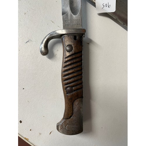 A WW1 German Army Waffenfabik A G Oberndoef Mauser Model 1898/05 ...