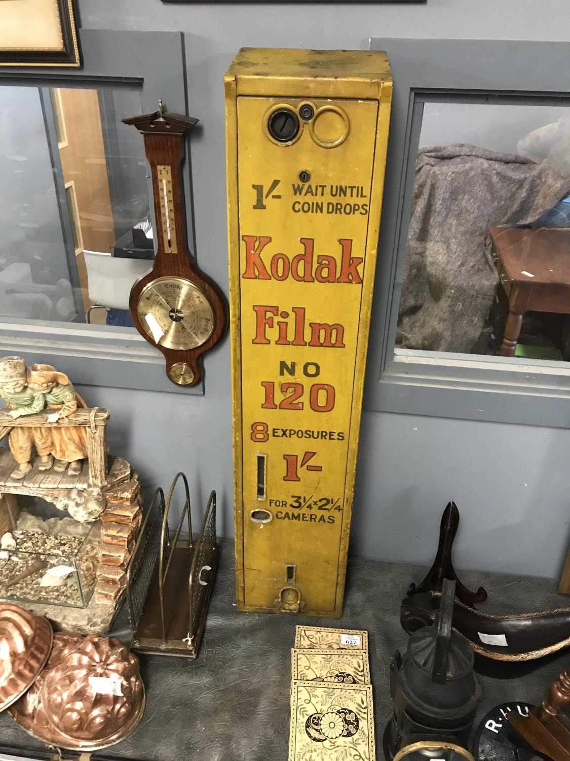 Large vintage metal 