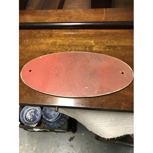 263 - Metal Bugatti plaque