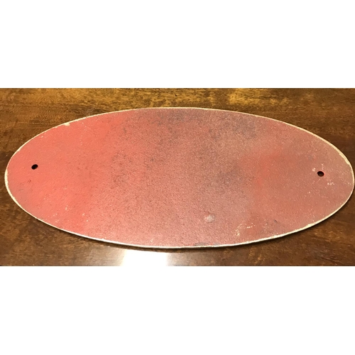 263 - Metal Bugatti plaque