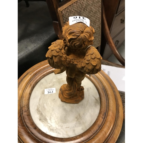 316 - Lovely metal garden fairy