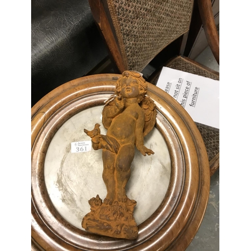 316 - Lovely metal garden fairy