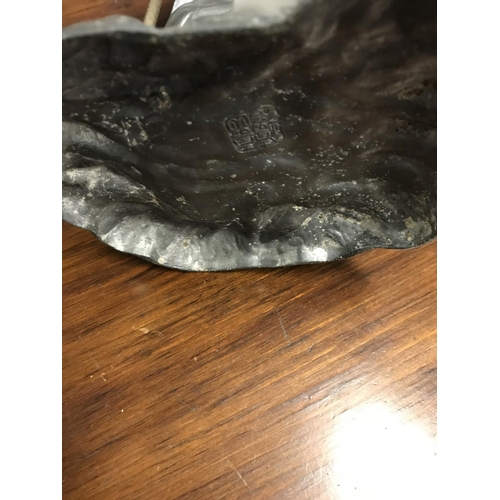 496 - Charming metal oriental figure - does have imperfections