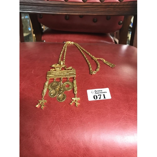 71 - Vintage necklace by the designer Kenneth Lane - Original vintage label still attached