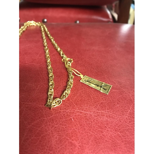 71 - Vintage necklace by the designer Kenneth Lane - Original vintage label still attached