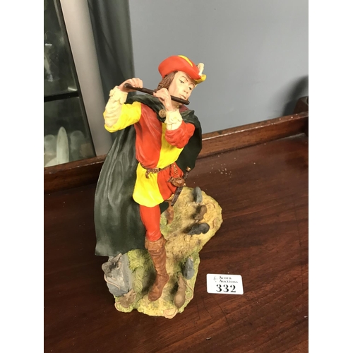 332 - Unusual Royal Doulton resin figure 