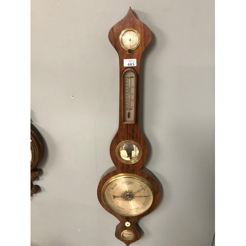 405 - Decorative wall hanging barrometer