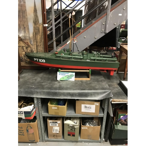 71 - Large model Presidential PT boat - Collection only or buyer to arrange own transport