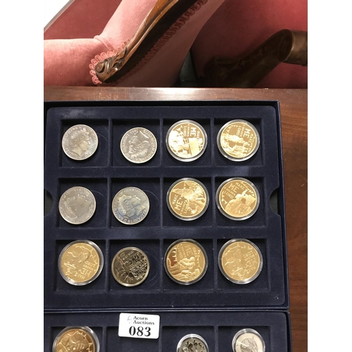 83 - Qty of British Commemorative coins etc