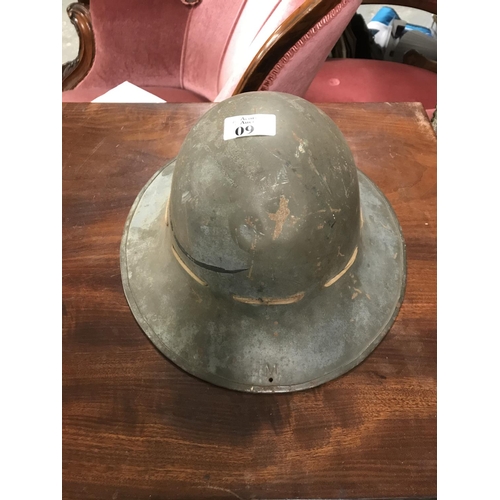 91 - WW11 METAL HELMET