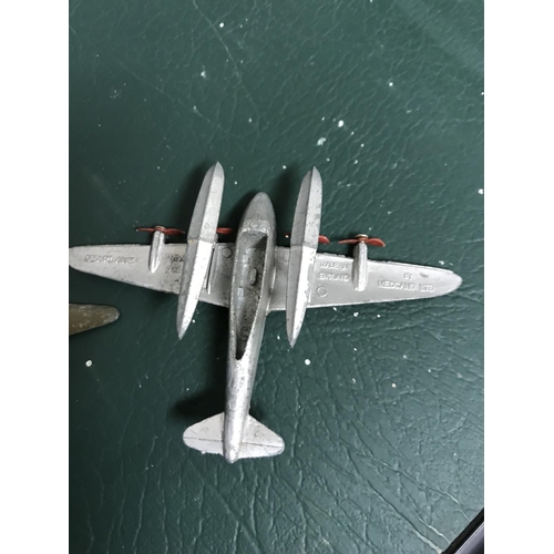 93 - Small qty of Dinky aeroplanes - Some A/F