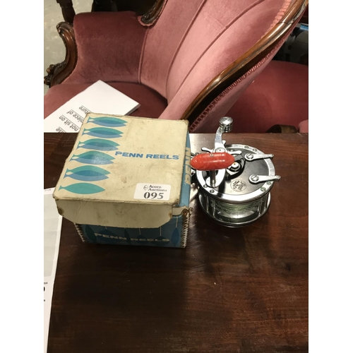 95 - Penn fishing reel No 49 in original box - Used