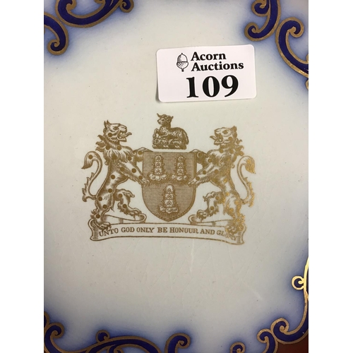 109 - Copeland Spode cabinet plate