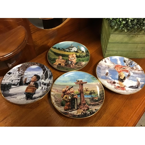 23 - 10 x Ltd Ed Hummel collectors plates from 