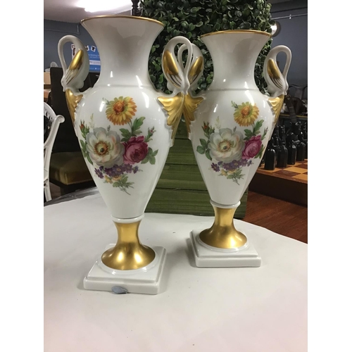 366 - Pair of Ottlinger vases