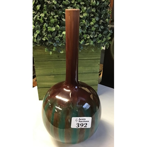 392 - Lovely Burmantofts Vase -  measures 12 inches in height