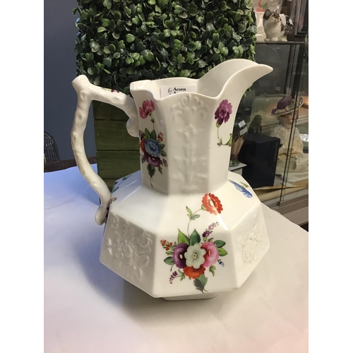 398 - Large Coalport Felspar jug