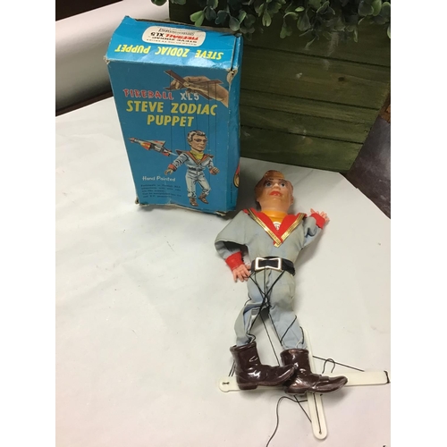 276A - Boxed vintage Fireball XL5 Steve Zodiac puppet