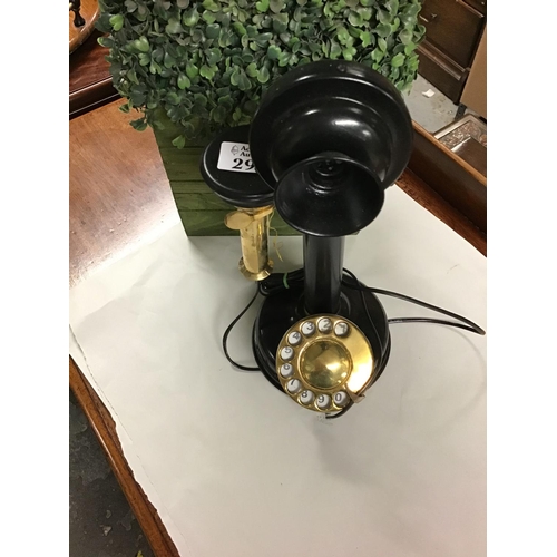 296 - Modern stick telephone