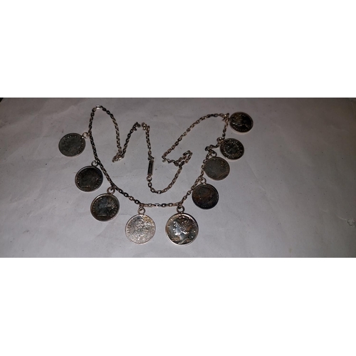 612 - Coin necklace