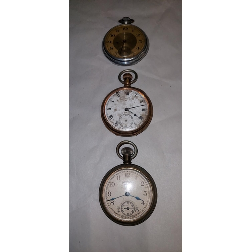 622 - 13 x Various pocket watches in various conditions inc Ingersoll, Vacation etc - WATCHES AND CLOCKS A... 