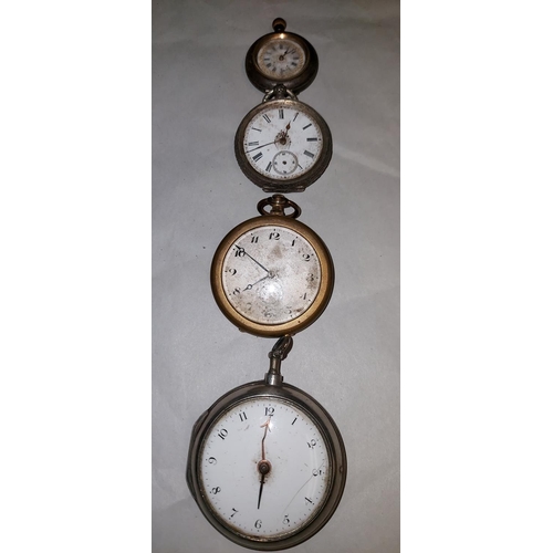 622 - 13 x Various pocket watches in various conditions inc Ingersoll, Vacation etc - WATCHES AND CLOCKS A... 