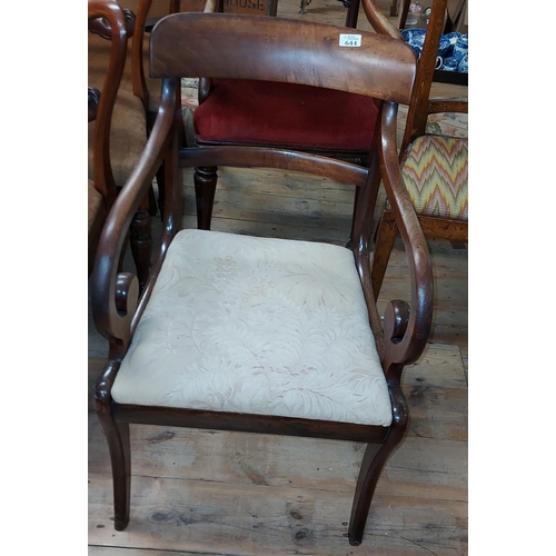 644 - Nice early carver chair