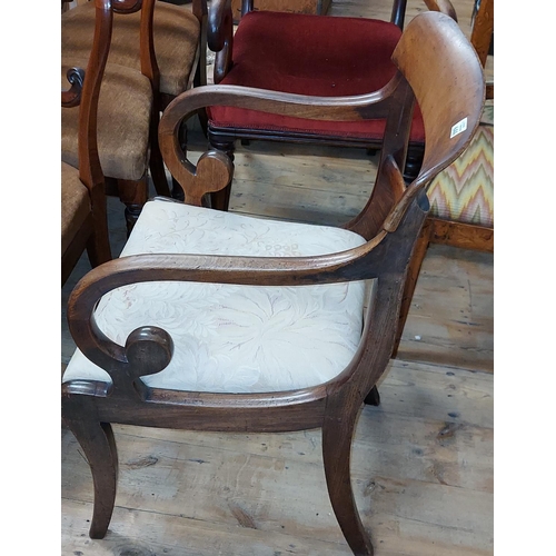 644 - Nice early carver chair