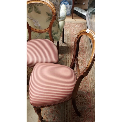 662 - 2 x Occasional chairs - COLLECTION ONLY