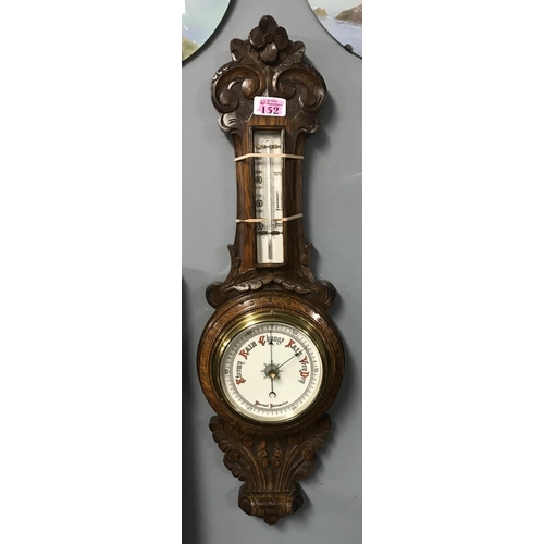 152 - Vintage aneroid barometer