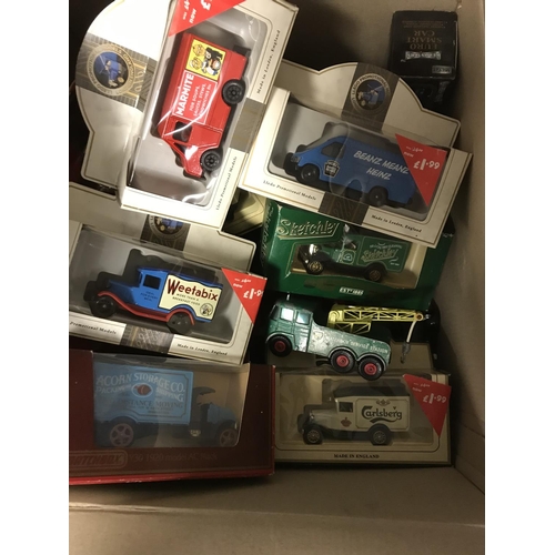 153 - Box of diecast vehicles