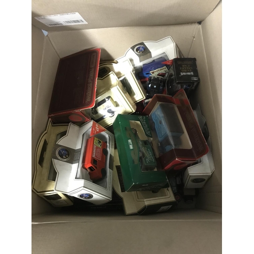 153 - Box of diecast vehicles