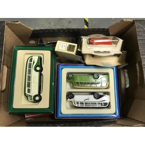 187 - Box of boxed diecast vehicles