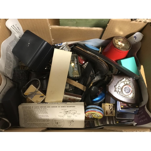 244 - Small box of mixed items