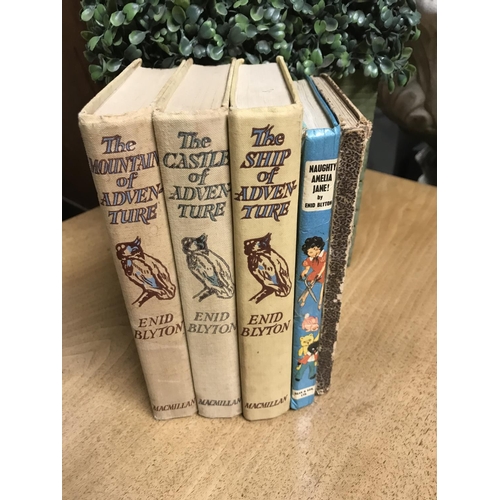 247 - 5 x Vintage Enid Blyton books