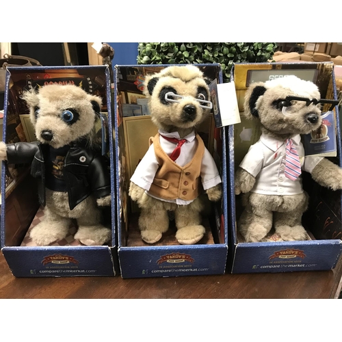 328 - 6 x New boxed Meerkats