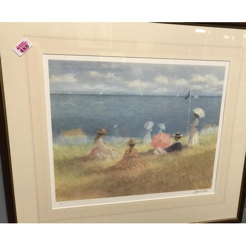 488 - Framed & Glazed Ltd Edition print - Number 298 of 500