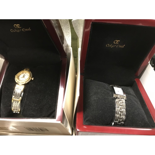 582 - 4 x New boxed watches - WATCHES AND CLOCKS ARE NOT TESTED