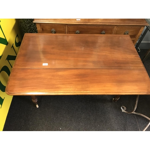 755B - Lovely single drawer vintage drop leaf table - COLLECTION ONLY OR ARRANGE YOUR OWN COURIER