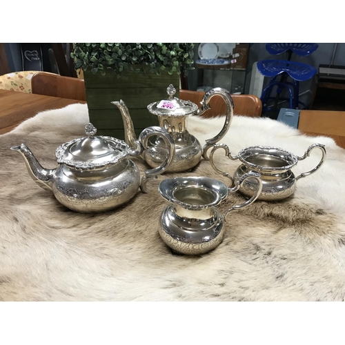 838 - Very nice plated vintage tea/coffee set