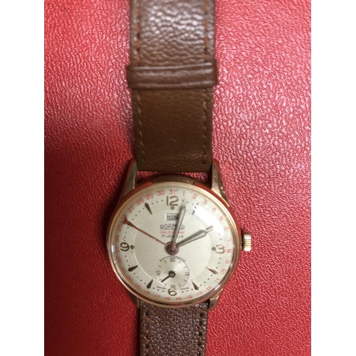 848A - Gents vintage Roma watch - WATCHES AND CLOCKS ARE NOT TESTED