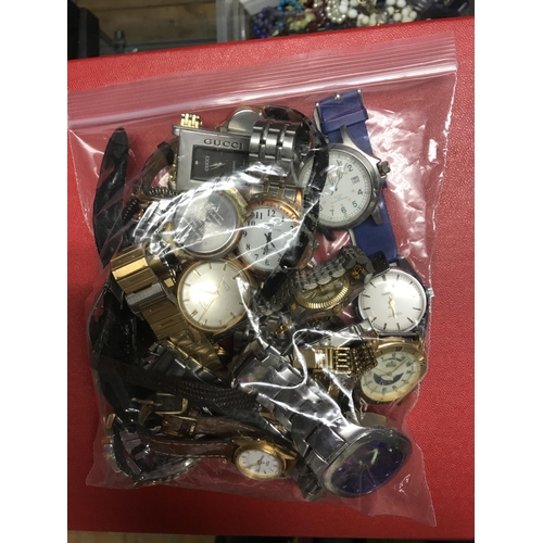 866A - Large bag of ladies & gents mixed watches - WATCHES ARE NOT TESTED